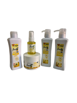 Salerm biokera fresh yellow shot pack complete curly method