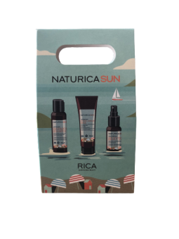Naturica sun pack protector solar champú mascarilla serum