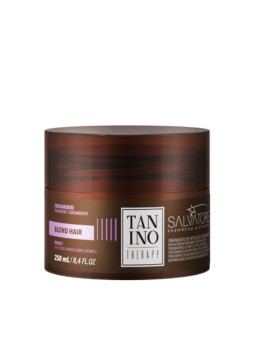 Blond hair tannin mask for blond or discolored hair