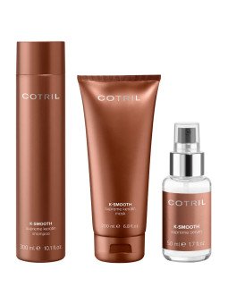 Cotril k-smooth pack champú mascarilla y serum