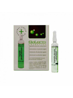 Salerm Ristrutturante Placenta Vegetale 4x13ml