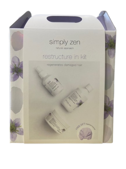Simply zen pack restructure in for damaged hair
