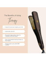 Salón selección brown therapy iron with infrared