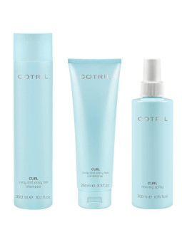 Cotril curl pack champú acondicionador y spray