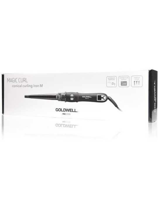 Goldwell magic curl conical iron M rotación automática