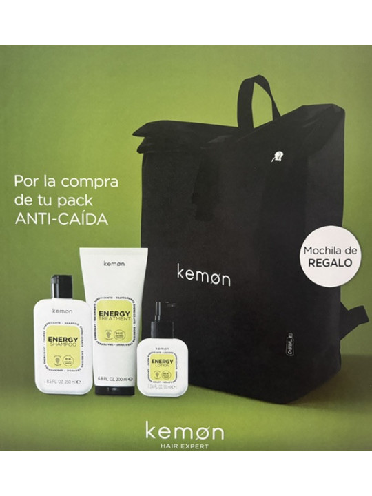 Kemon energy pack anticaída y mochila regalo