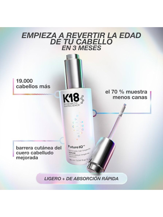 K18 Future IQ biomimetic hair longevity serum 90ml