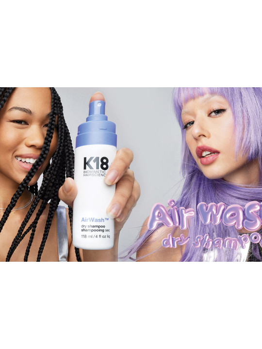 K18 AirWash dry champú en seco 118ml