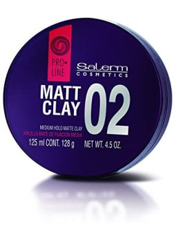 Salerm pro line matt clay wax to comb 125 ml
