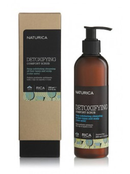 RICA naturica detoxifyng scrub exfoliant 200 ml