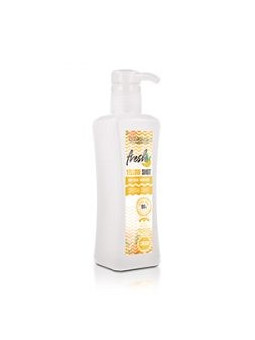 Salerm Biokera Yellow Shot Curly Cream without rinsing