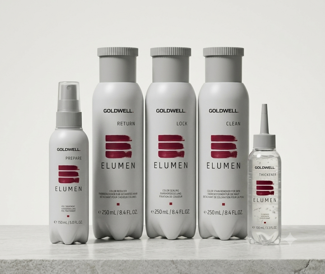 Goldwell Elumen professional hair color Goldwell Elumen long-lasting professional hair color
